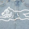 Running Dog Denim-Shorts