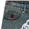 Running Dog Denim-Shorts