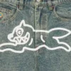 Running Dog Triple Scoop Denim-Hose