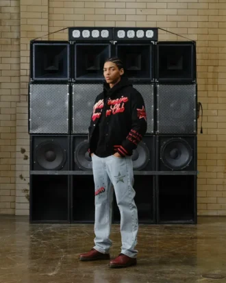 Script-Logo-Varsity-Jacke