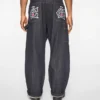 Selvedge-Carpenter-Hose aus Denim mit Running Dog-Motiv