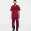T-Shirt mit beflocktem Logo
