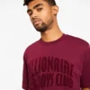 T-Shirt mit beflocktem Logo