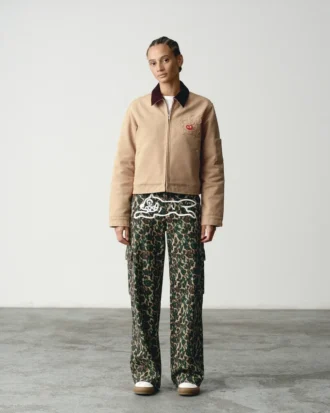 Team IC Cropped-Arbeitsjacke für Damen