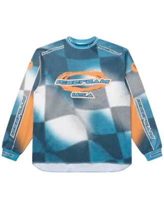 Usa Jersey Langarm-T-Shirt